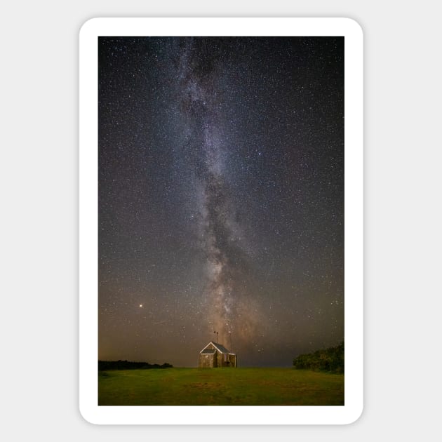 Rhossili Coastguard Lookout Sticker by dasantillo